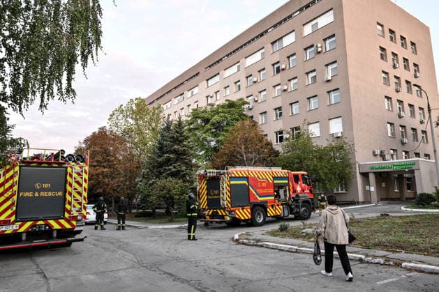 Ukraine-Krieg, Russischer Drohnenangriff auf Saporischschja