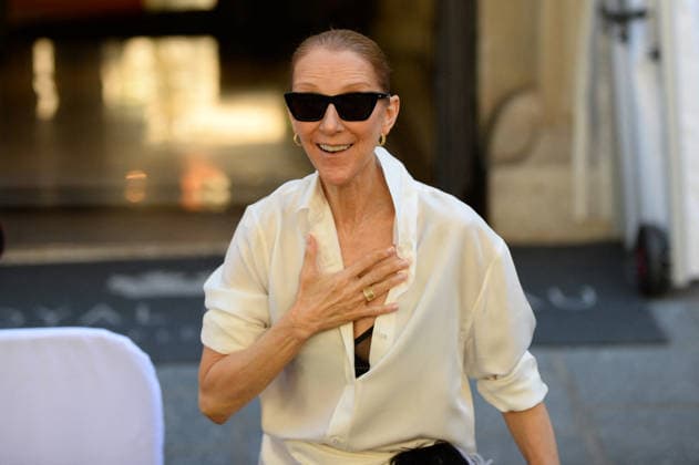 Celebrity, Celine Dion in Paris