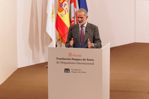 Royals, König Felipe bei Verleihung des Duques de Soria Preises in Soria