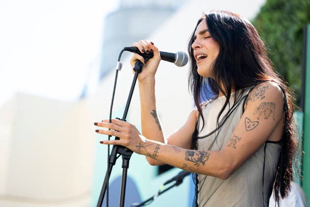 Musik, Natalia Lacunza Konzert bei Spotify Event in Madrid