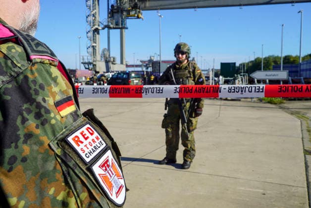 Hamburg, Bundeswehrübung Red Storm Charlie