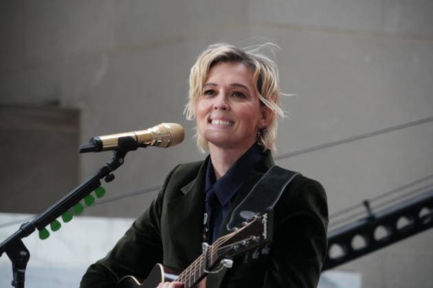 Musik, Brandi Charlile während der Today Citi Concert Series in New York