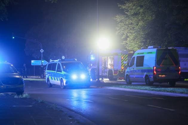 NRW, Verkehrsunfall in Wuppertal