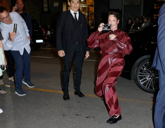 Mailand Fashion Week, Gäste der Bottega Veneta Modenschau