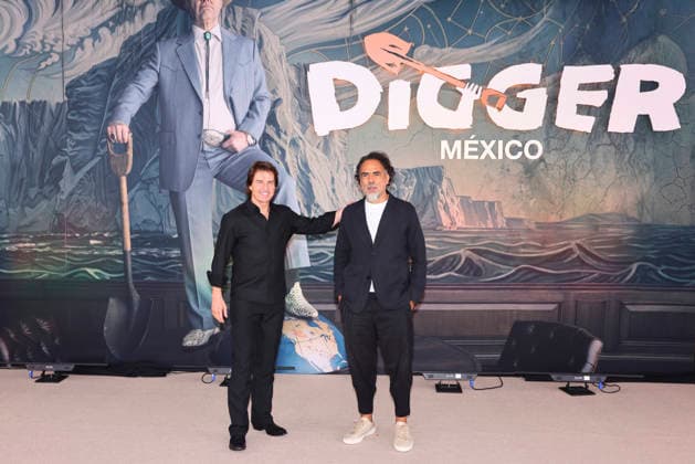 Film, Digger Photocall in Mexiko-Stadt