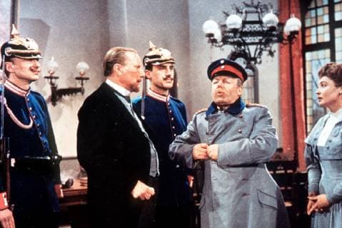 Uraufführung des Films Der Hauptmann von Köpenick, 70. Jahrestag am 16. August