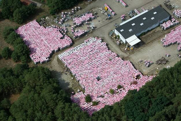 Brandenburg, Lagerplatz der Telekom Telefonzellen in Michendorf wird aufgelöst, Archivbilder