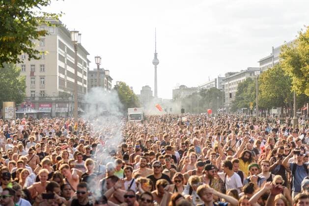 Technoparade Zug der Liebe nach CSD-Anschlag abgesagt, Archivbilder