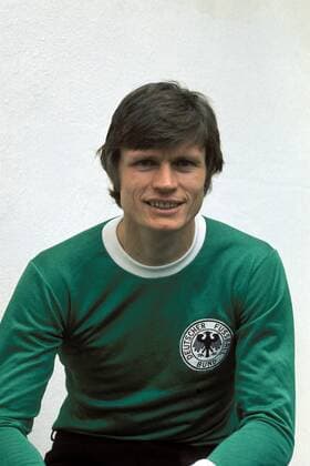 Peter Nogly (BR Deutschland) Fußball Herren Nationalmannschaft 1978, Nationalteam, BRD, Vorstellung, Präsentation, Pressetermin, Porträttermin, Porträt