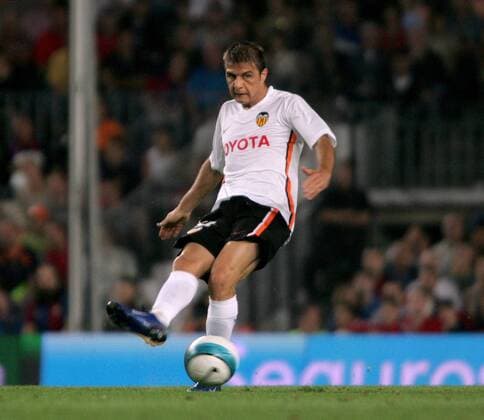 Joaquin (Valencia) - Abspiel -  Fußball Herren Primera Division 2006 2007, 1. Spanische Liga, FC Valencia Einzelbild Barcelona Dynamik, Fußball Herren Primera Division 2006 2007, 1. Spanische Liga, FC Valencia Einzelbild Barcelona Dynamik,