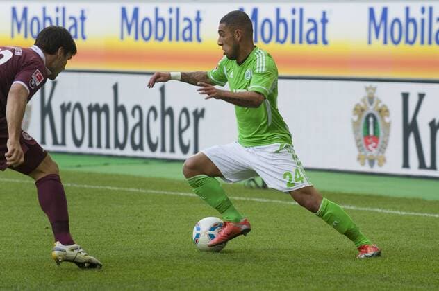 Fußball Bundesliga VFL Wolfsburg - 1.FC Kaiserslautern 1:0. 24.9.2011in Wolfsburg