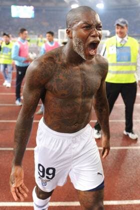 Djibril Cisse (lazio) Roma 16.10.2011 - 2011 2012 - Lazio Rom vs. AS Rom - massimoxoliva