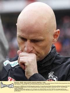 Deutschland, Fussball, 1.Bundesliga, 29. Spieltag, Saison 2011 2012,1. FC Köln vs Werder Bremen, 07.04.2012, Rheinenergiestadion Köln, Stale Solbakken,