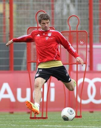 19.03.2014,FC Bayern Training, Saebenerstrasse,Muenchen, Fussball,Sport,im Thomas Mueller EP_prz