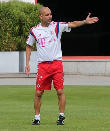 17.07.2014,FC Bayern Training, Säbenerstrasse, München,Fussball,Sport,im Trainer Pep Guardiola , EP_prz