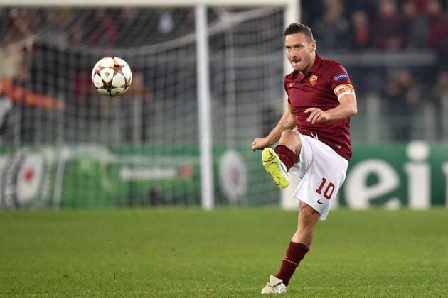 Francesco Totti Roma Champions League AS Rom - Manchester City andreaxstaccioli