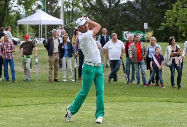 GOLF - Goesser Open 2015 MARIA LANKOWITZ,AUSTRIA,09.MAY.15 - GOLF - Alps Tour, Goesser Open, GC Erzherzog Johann. Image shows Uli Weinhandl (AUT). GEPAxpictures xChristianxWalgram