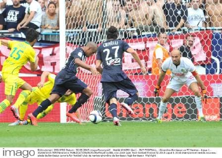 Wahbi KHAZRI (bor) - BUT FOOTBALL : Girondins Bordeaux vs FC Nantes - Ligue 1 - 30 08 2015 FEP Panoramic 