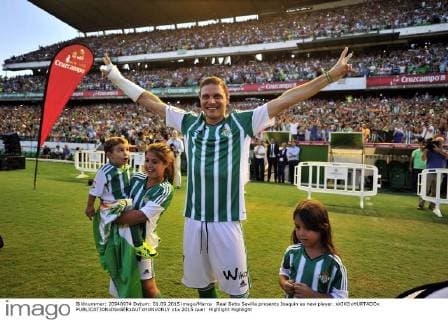 Real Betis Sevilla presents Joaquin as new player. xKIKOxHURTADOx 