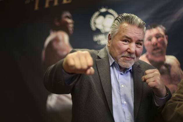 March 12, 2016 - Toronto, Canada - George Chuvalo and Lennox Lewis at a press conference PK Pressekonferenz Global Legacy Boxing is using the 50th anniversary of the 1966 Muhammed Ali - George Chuvalo fight to launch a new quarterly boxing series. George Chuvalo Quarterly Boxing Series  - ZUMAt14_