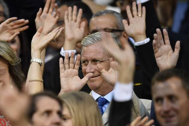 King Philippe - Filip of Belgium pictured during the 2016 edition of the AG Insurance Memorial Van Damme IAAF Diamond League athletics meeting, Friday 09 September 2016 in Brussels. NICOLASxLAMBERT  x04927412x