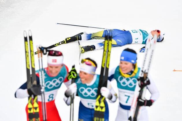 PyeongChang 2018 - Highlights der Olympischen Spiele Bilder des Tages - SPORT 180210 Anna Haag of Sweden looks dejected after the Women s Skiathlon during day one of the 2018 Winter Olympics on February 10, 2018 in Pyeongchang. Photo: Petter Arvidson BILDBYRN kod PA 87613 Copyright: PETTERxARVIDSON BB180210PA048