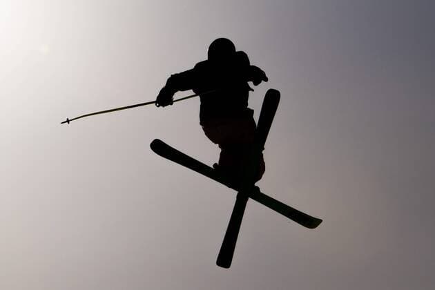 PyeongChang 2018 - Highlights der Olympischen Spiele Olympia-Bilder des Tages - SPORT 180218 An Athlete during the warm up ahead of the Men s Slopestyle Qualification during day nine of the 2018 Winter Olympics on February 18, 2018 in Pyeongchang. Photo: Petter Arvidson BILDBYRAN kod PA 91979 Copyright: PETTERxARVIDSON BB180218PA016