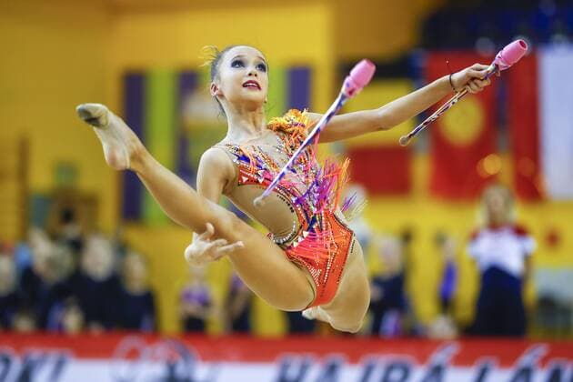 Themen der Woche - SPORT Bilder des Tages - SPORT 16th Gracia Cup in RG and AGG; 17.02.2018 Uliana Krotova (RUS); 16th Gracia Cup in RG and AGG on 17.02.2018 at the Pestszentimrei Sportkastely in Budapest (Hungary).