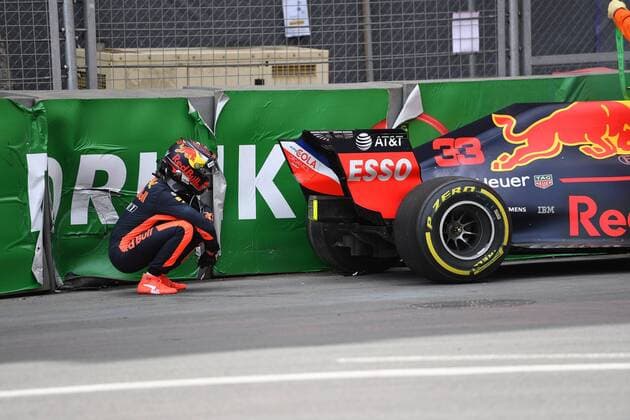 Bilder des Tages - SPORT Max Verstappen, Red Bull Racing, formula 1 GP, Baku Aserbaidschan 27.04.2018 Photo:mspb Jerry Andre Max Verstappen, formula 1 GP, Aserbaidschan 2018