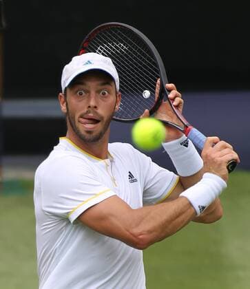 Themen der Woche - SPORT KW23 Bilder des Tages - SPORT 20180610, Mercedes Cup 2018, ATP Tennis Herren Tour, Weissenhof Stuttgart, Tennis, im Bild: Tim Puetz (GER)