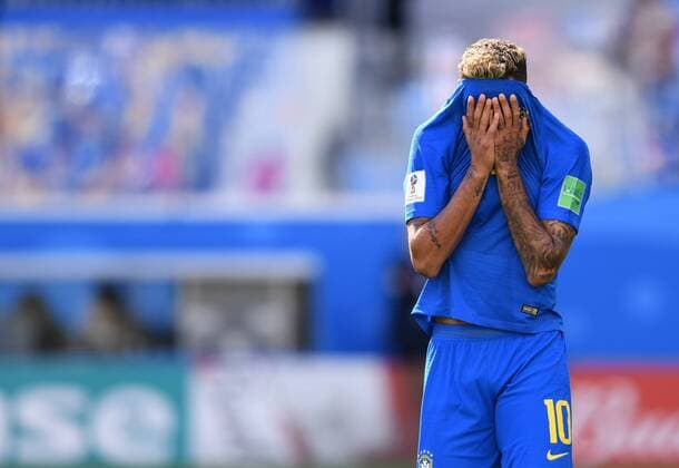 Themen der Woche - SPORT KW25 Bilder des Tages - SPORT FUSSBALL WM 2018 Vorrunde Gruppe E ----- Brasilien - Costa Rica 22.06.2018 Neymar (Brasilien)