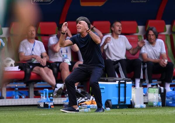 Bilder de Tages - SPORT FUSSBALL WM 2018 Vorrunde Gruppe F ------- Suedkorea - Deutschland 27.06.2018 Trainer Joachim Loew (Deutschland)