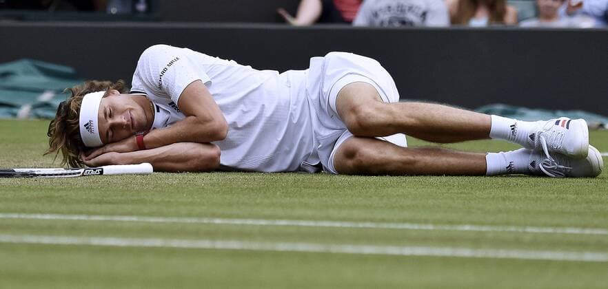 Sport Themen der Woche KW27 Sport-Bilder des Tages ZVEREV Alexander GER 2.Runde All England Championships Wimbledon 2018 06.Juli 2018 in Wimbledon