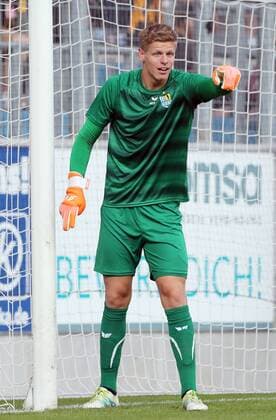 Chemnitz, 08.07.2018, Stadion Chemnitz, Fussball, Testspiel, 38.Spieltag , Chemnitzer FC vs. Dynamo Dresden , Im Bild: Torwart Jakub Jakubov (1, Chemnitz)