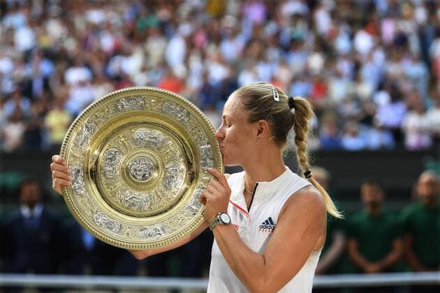 Wimbledon London ,England Kerber Angelique ,Germany