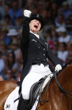 Sport Themen der Woche KW29 Sport Bilder des Tages Aachen , Reiten , Dressur Grand Prix Kür CDIO ,, Deutsche Bank Preis , Großer Dressurpreis von Aachen , Isabell Werth ( GER ) auf Emilio