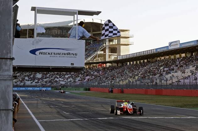 Sport Bilder des Tages Mick Schumacher neuer Formel 3 Meister, Hockenheim 13.10.2018 Formel 3 -10 - Hockenheim 2018