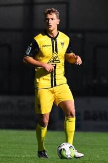 Fußball Regionalliga Staffel West 13. Spieltag SC Verl - Alemannia Aachen am 12.10.2018 in der Sportclub Arena in Verl Patrick Salata ( Aachen )