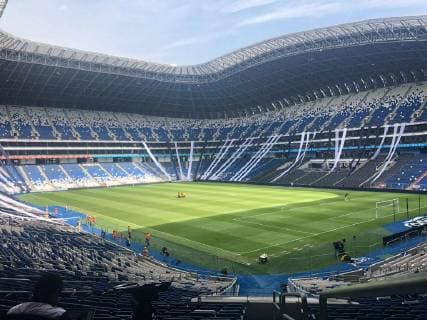 October 31, 2018 - EUM20181031DEP02.JPG.GUADALUPE, NL., SoccerFutbol-Monterrey.- Aspectos del Estadio BBVA Bancomer, a unas horas de que se dispute en el recinto la final de la Copa MX entre Monterrey y Cruz Azul, este 31 de octubre del 2018. Foto: Agencia EL UNIVERSALAFBV. Latin News: October 31, 2018 Copyright: xElxUniversalx