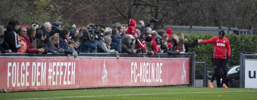 Sport Themen der Woche KW47 Sport Bilder des Tages Sport Bilder des Tages Training 1. FC Köln 2. Fussball Bundesliga Saison 2018 2019 Geißbockheim Koeln Deutschland Datum: 20.11.2018 Anthony Modeste (1. FC Köln)