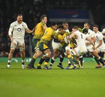 November 25, 2018 - London, England, United Kingdom - Will Genia seen in action during the England v Australia Quilter Internationals at the Twickenham in London. England Vs Australia Rugby in London, UK - 25 Nov 2018 - ZUMAs197 87038492st Copyright: xGrahamxGlendinningx