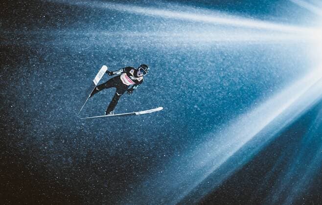 Sport Themen der Woche KW01 Sport Bilder des Tages AUT, FIS Weltcup Skisprung, Vierschanzentournee, Bischofshofen 06.01.2019, Paul Außerleitner Schanze, Bischofshofen, AUT, FIS Weltcup Skisprung, Vierschanzentournee, Bischofshofen, Finale, im Bild Ryoyu Kobayashi (JPN) Ryoyu Kobayashi of Japan during the final for the Four Hills Tournament of FIS Ski jumping Skispringen Ski nordisch World Cup at the Paul Außerleitner Schanze in Bischofshofen, Austria on 2019 01 06. Bischofshofen Salzburg Österreich