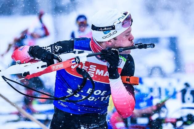 Sport Themen der Woche KW02 Sport Bilder des Tages 09.01.2019, xkvx, Biathlon Weltcup Oberhof 2019, Vorbereitungen Training emspor, v.l. Tarjei Boe (Norwegen) Oberhof