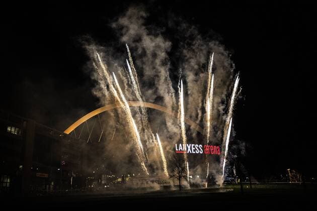 Sport Themen der Woche KW03 Sport Bilder des Tages Handball WM 2019 Lanxess Arena Koeln Deutschland Datum: 18.01.2019 Feuerwerk