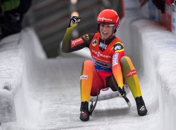 Sport Themen der Woche KW06 Sport Bilder des Tages 10-02-2019 Oberhof Weltcup Rennschlitten Frauen Natali Geisenberger ( GER )