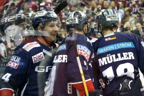 GER, 1.DEL, EISBAEREN BERLIN VS. Koelner Haie 01.03.2019, Mercedes Benz Arena, Berlin, GER, 1.DEL, EISBAEREN BERLIN VS. Koelner Haie, im Bild 3: 3 durch Andre Rankel (Eisbaeren Berlin 24)