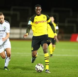 Freitag 08.03.2019, Saison 2018 19, 24. Spieltag der Regionalliga West, BVB 09 Borussia Dortmund II - SV Rödinghausen 1970, Mory Konate (BVB II)