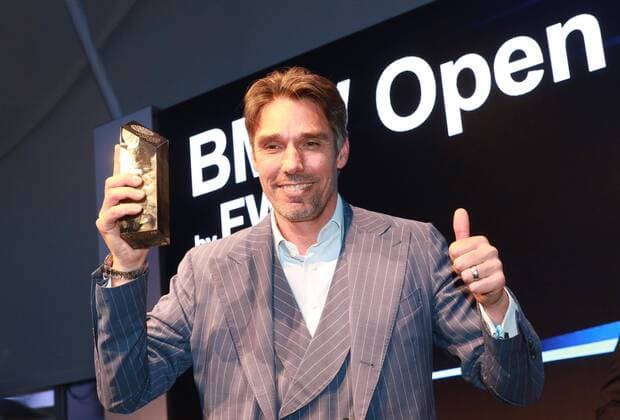 Sport Themen der Woche KW18 Sport Bilder des Tages Michael Stich wird mit Iphitos Award geehrt. Tennis BMW Open 2019 Players Night 30.04.2019