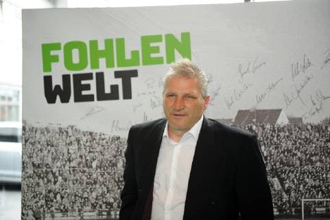 xnjx 03.05.2019; Moenchengladbach; 1. Fussball-Bundesliga; Eroeffnung Vereinsmuseum FohlenWelt von Borussia Moenchengladbach Thomas Kastenmaier Gemäß den Vorgaben der DFL Deutsche Fußball Liga ist es untersagt, in dem Stadion und oder vom Spiel angefertigte Fotoaufnahmen in Form von Sequenzbildern und oder videoähnlichen Fotostrecken zu verwerten bzw. verwerten zu lassen. DFL regulations prohibit any use of photographs as image sequences and or quasi-video. Moenchengladbach