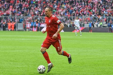 Franck Ribery (FC Bayern Muenchen 7), FC Bayern Muenchen - Hannover 96, Bundesliga, 04.05.2019 DFL REGULATIONS PROHIBIT ANY USE OF PHOTOGRAPHS AS IMAGE SEQUENCES AND OR QUASI-VIDEO Muenchen Bayern Deutschland